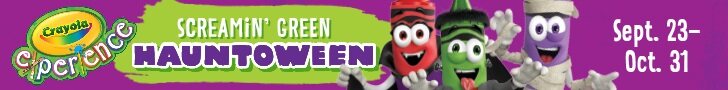 Crayola Experience Orlando - Screamin Green Halloween