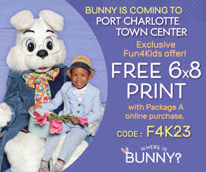 Port Charlotte Town Center Easter Bunny Photos