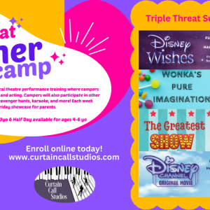 Curtain Call Studios Triple Threat Summer Camp